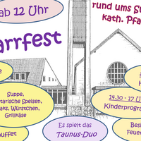 Einladung zum Fronleichnam Pfarrfest in Sulzbach