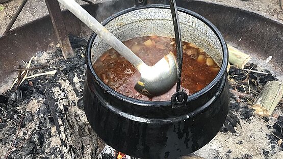 Heiße Suppe