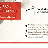 Schenk uns Deine Stimme Kirchenchor St. Nikolaus